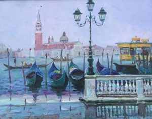 Venice Italy意大利威尼斯16x20 inOil油畫