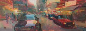 Downtown市中心6x15 inAcrylic壓克力