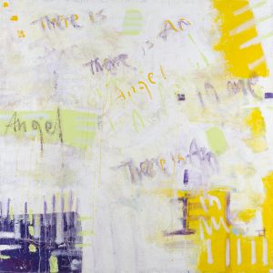 Fragments- Angel碎片-天使36x36 inAcrylic壓克力