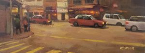 Driving By行駛6x16 inAcrylic壓克力