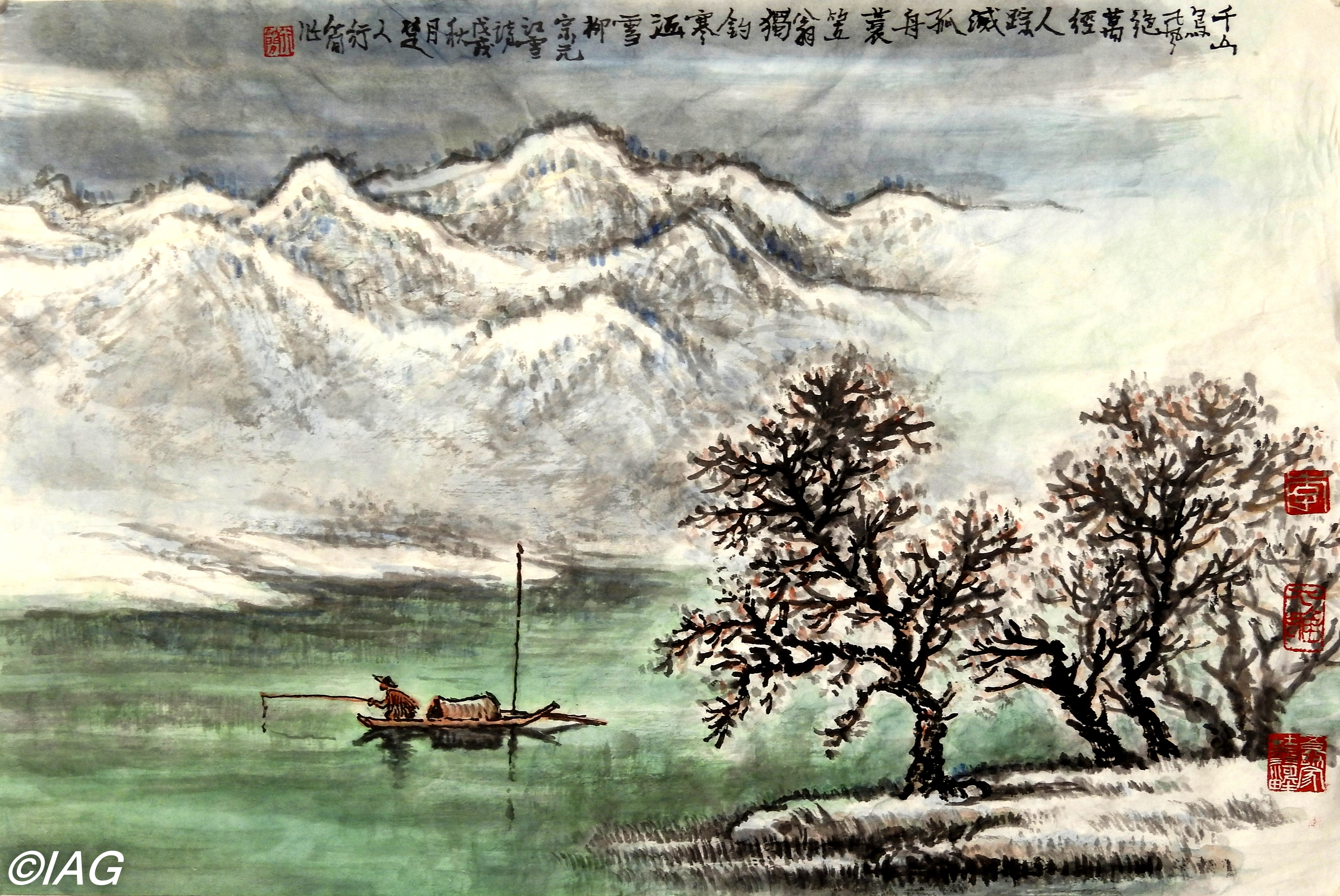 1-獨钓寒江雪